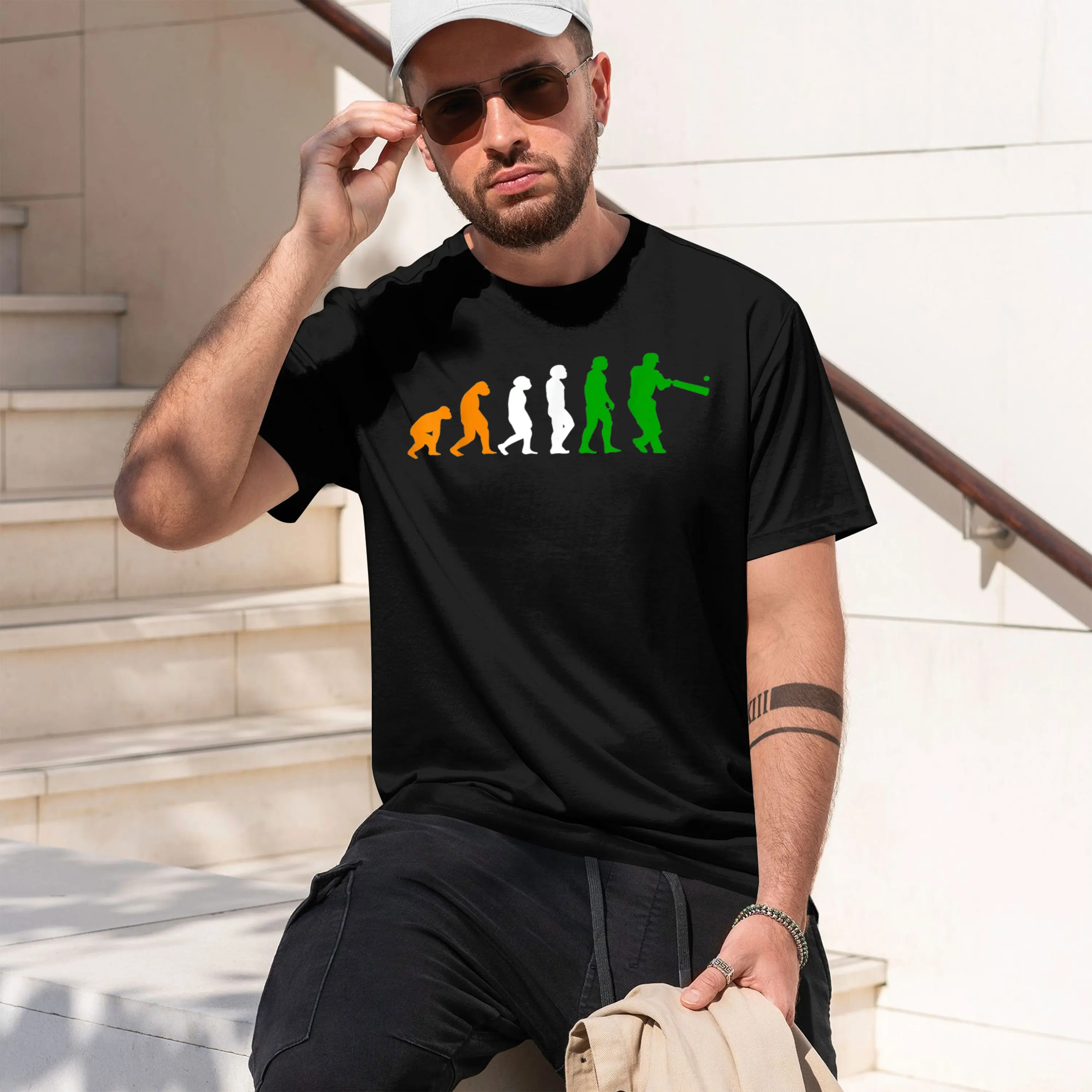 T-shirt de l'équipe India Cet Player Evolution India Cet, impression originale, cadeaux, t-shirts imprimés à la demande, Camiseta Hombre, nouveauté 2026