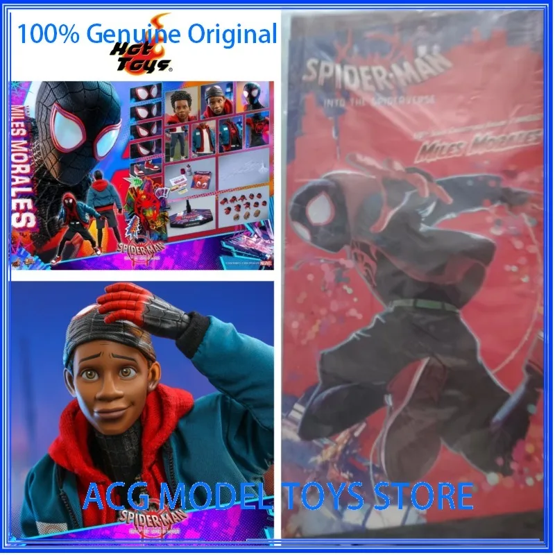 

Горячие игрушки HT MMS567 масштаб 1/6 Spider Hero Майлз Моралес 12 дюймов полный набор Коллекционная фигурка мужского солдата модель куклы