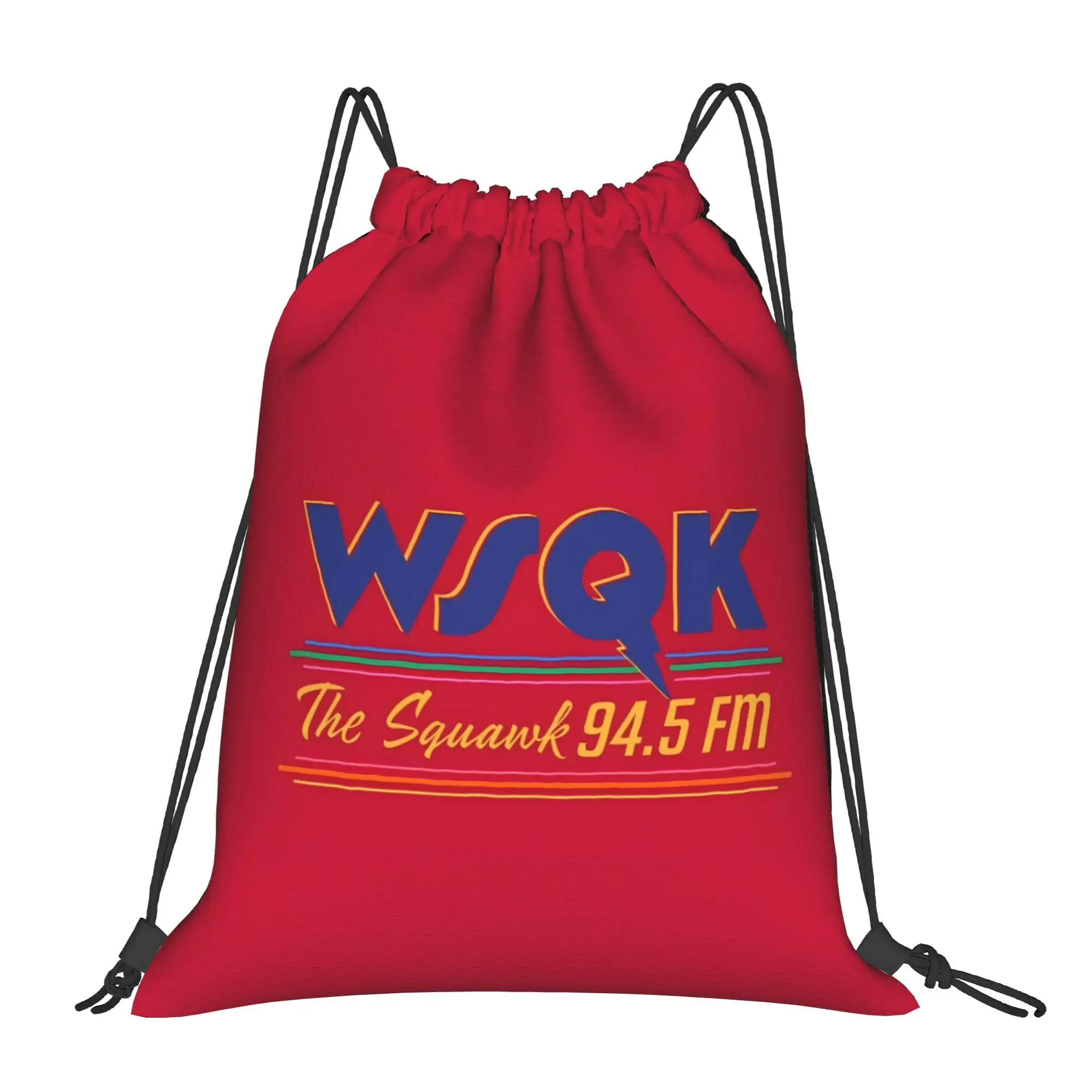 WSQK 6 WSQK Portable Hiking Drawstring Backpack Riding Backpack Gym Clothes Drawstring Bags