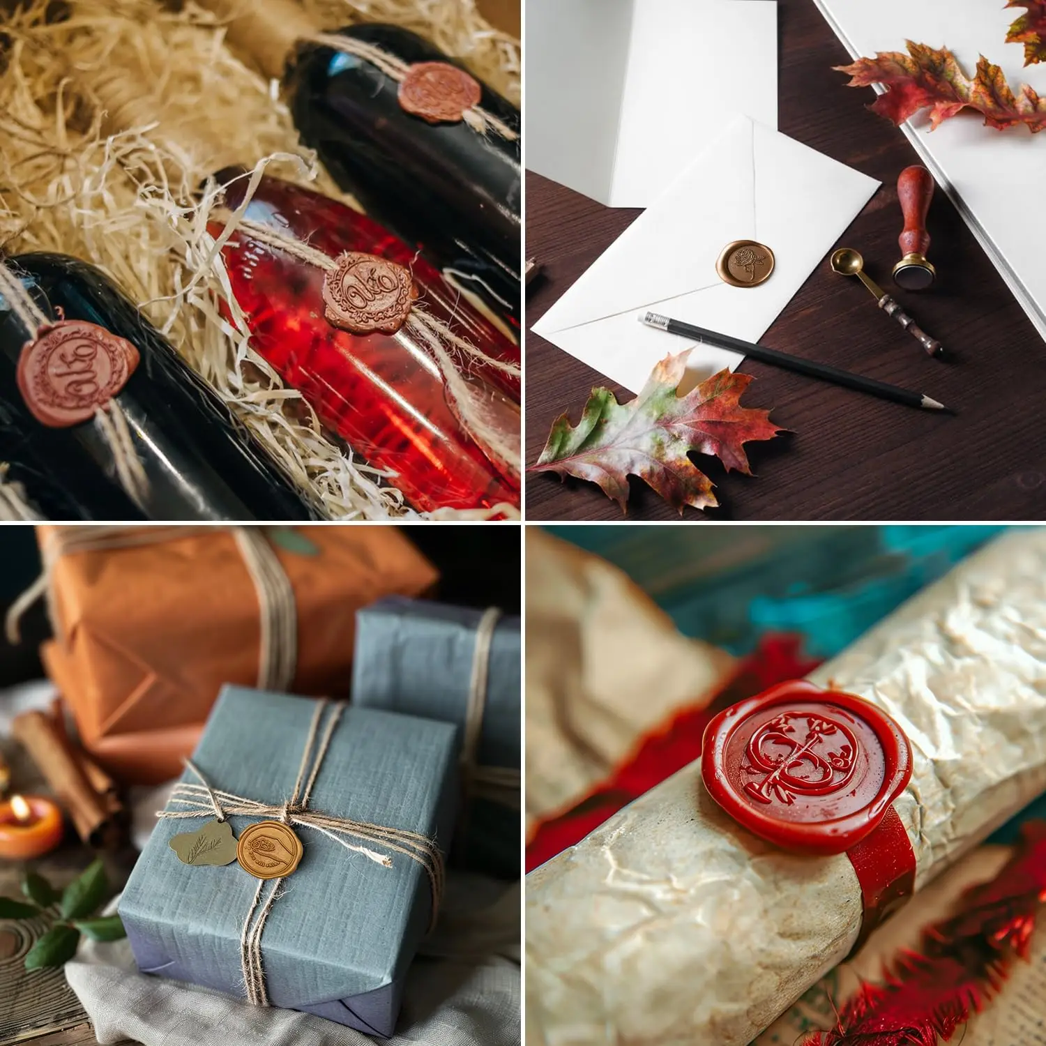 10 pièces/paquet bâtons de sceau de cire, 10 couleurs pistolet à colle bâtons de cire de scellage pour timbre lettre enveloppe lettre d'invitation de mariage, enveloppe