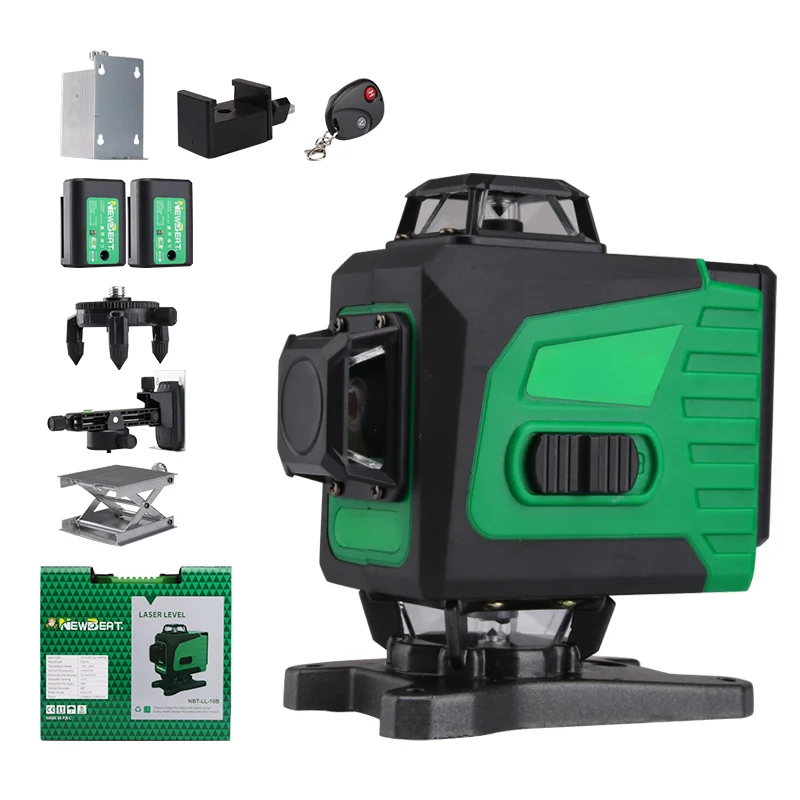 Multifunctional Green Self-leveling 4D 16 Lines 360 Degree Rotary Laser Level