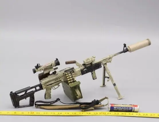 

ES 26060RA 1/6 Scale PKM Machine Gun Model for 12'' Male Figure Russian SSO