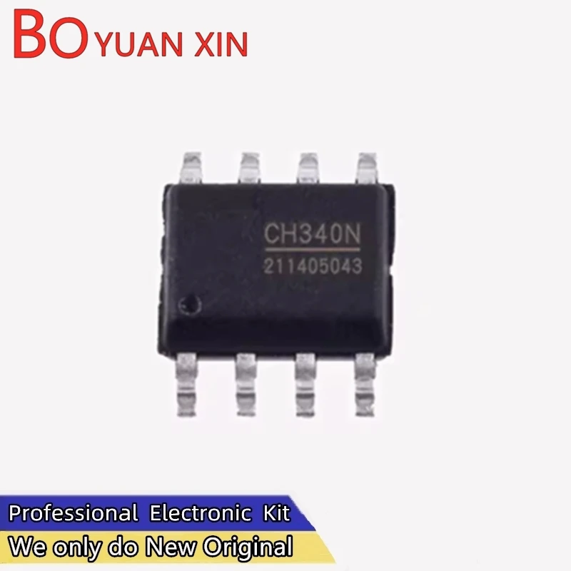 5pcs CH340N SOP-8 CH340 SOP8 USB to Serial Port Chip New Original