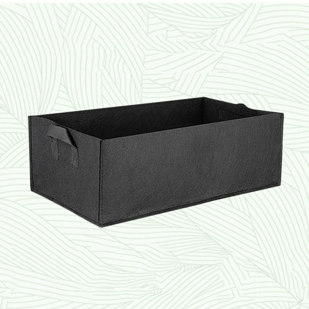 

Pots for Plants Tree Planting Bag Breathable Bags Thicken Garden Grow Non-woven Fabric Growing Pouches Flower Black