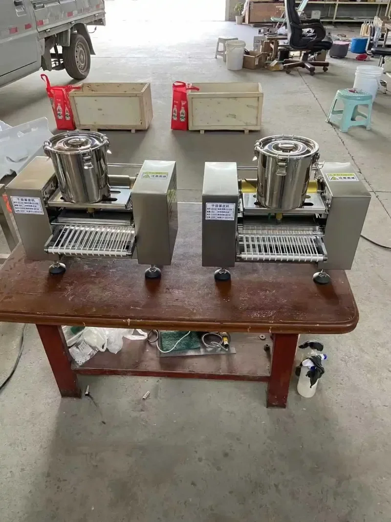 Automatic Mini Mille Egg Crepe Machine Thousand Layer Cake Maker Machine Crepe Making Machine for Sale