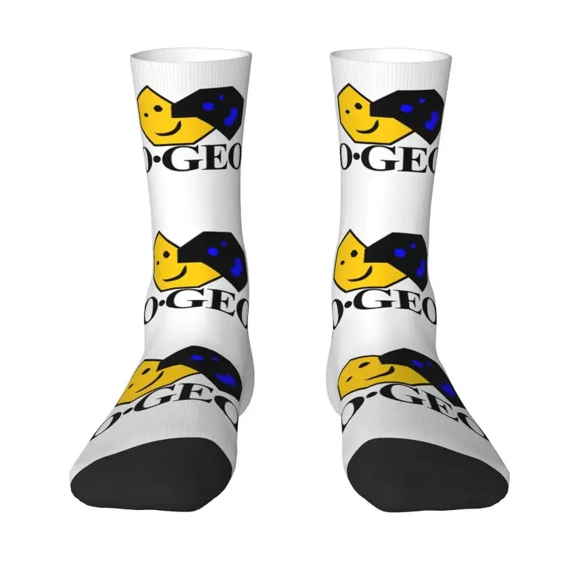 Neo Geo Logo Mens Crew Socks Unisex Novelty Neogeo Arcade Game Spring Summer Autumn Winter Dress Socks