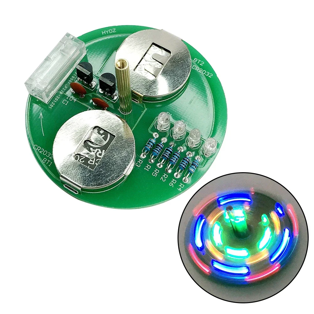 Beginner DIY Soldering Kit For Electronics With Labeled Parts And Power Compatibility From Three To Five Volts