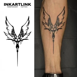 Dark Angels Temporary Tattoo,Lasts To 15 Days New Technology Magic Waterproof Semi Permanent Sticker.