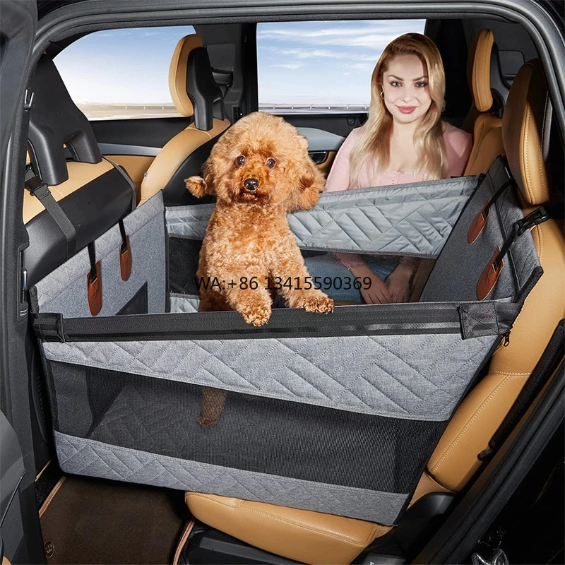 

Extended Dog Car Seat Cover for Pet Car Seat Cover Oxford Cat Seat Back Pet Hammock Car Back for Small Medium Large Dogs