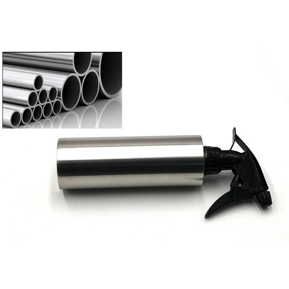 

550ML Durable Stainless Steel Water Spray Bottle with Trigger Nozzle for Household Watering and Cleaning Tasks