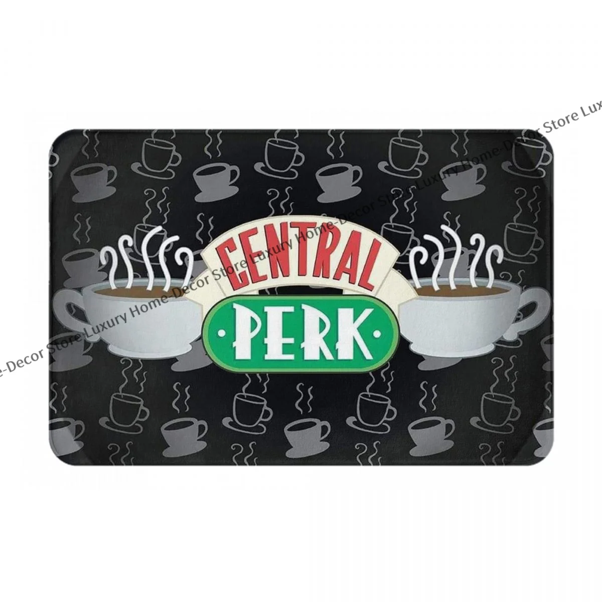 Anti-Slip Doormat Living Room Mat Central Perk Friends Hallway Carpet Welcome Rug Bedroom Decorative