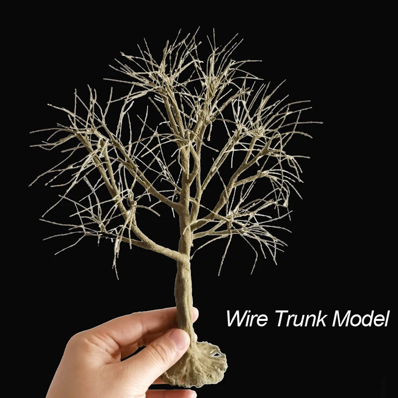 モデリングツリー,木,ミニチュアツリー,ミニチュアツリー,電車のレイアウトを作るための手作りの木