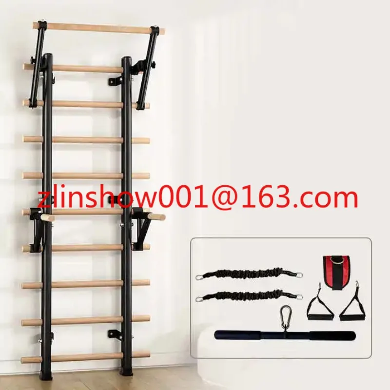 Foldable Wall Bars Rib Climbing Swedish Ladder Body Stretching Gymnastic Wall bar Swedish Wall Steel