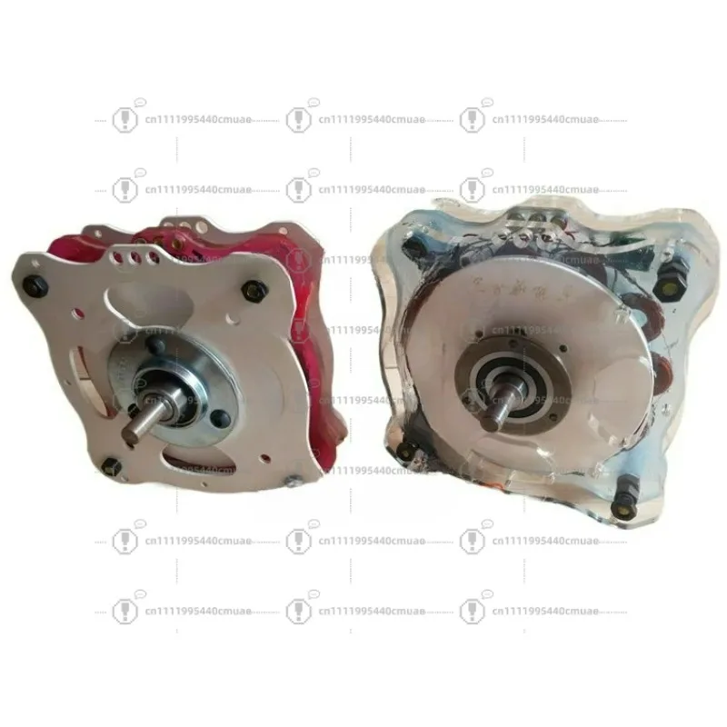 High-power disc permanent magnet coreless generator, low-speed, high-efficiency wind-hydraulic free energy exploration