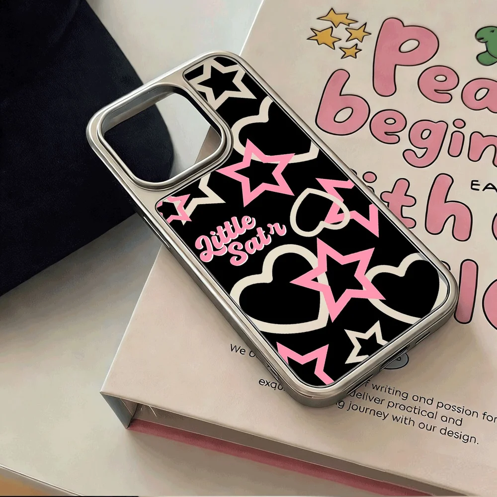 

Premium Case for iPhone 17 Air 16 15 Pro Max 14 Plus 13 Pro 12 11 16E Luxury for Male Female Shockproof Protective Love Bumper