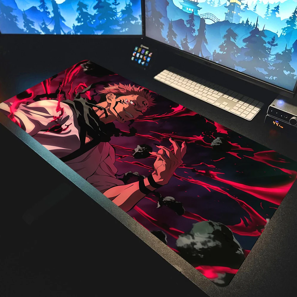 

Jujutsu Kaisen Gojo Satoru Коврик для мыши HD Печать Большой геймерский коврик для мыши Замок края Компьютер ПК Ноутбук Игровая клавиатура Резиновый настольный коврик