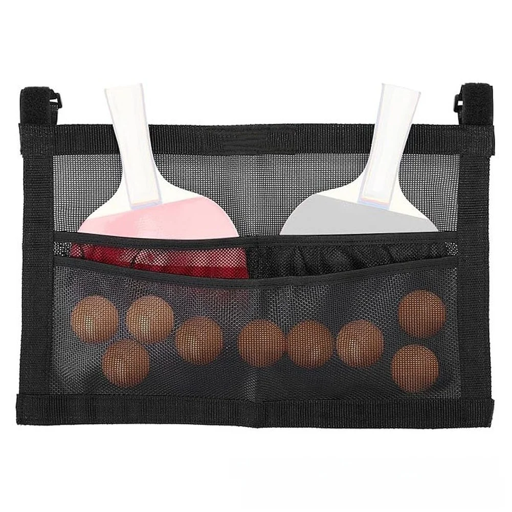 Lightweight Table Tennis Paddle Storage Bag with Mesh Sides Designed for Quick Retrieval and Neat Arrangement of Playing Gear