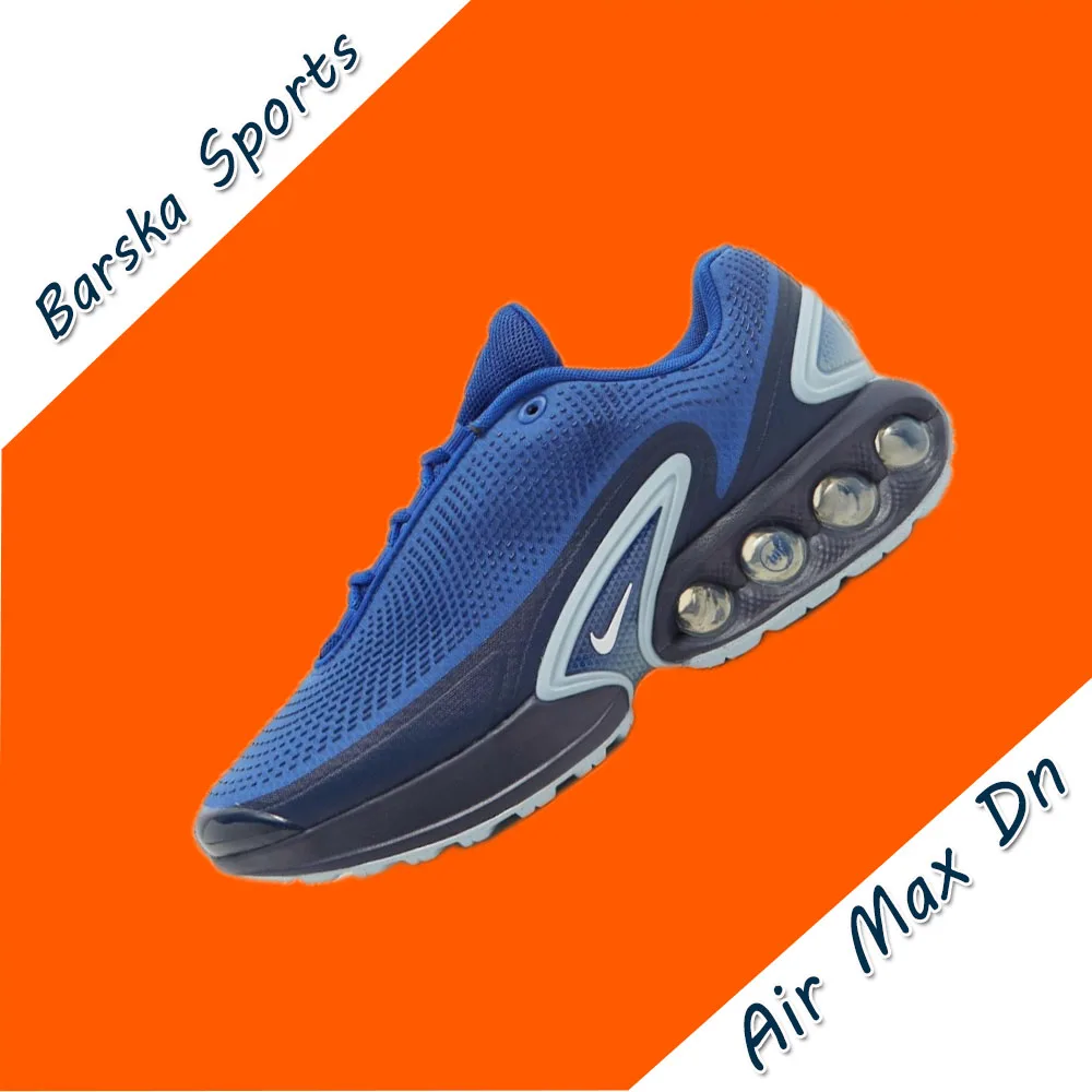 Nike New Air Max Dn Low Men's Sneakers autumn Classic Fashion Casual Shoes Cushioning and wear resistance comfortable Blue&Cyan