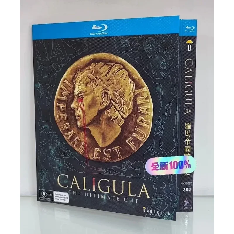 New Blu-ray Disc Roman Empire 3BD Fully Restored Edition High Definition Movie Collection