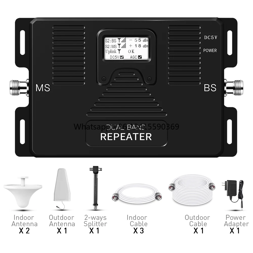 

LTE signal booster gsm 900MHz 1800MHz Mobile Signal Booster Repeater DCS 4G repeater