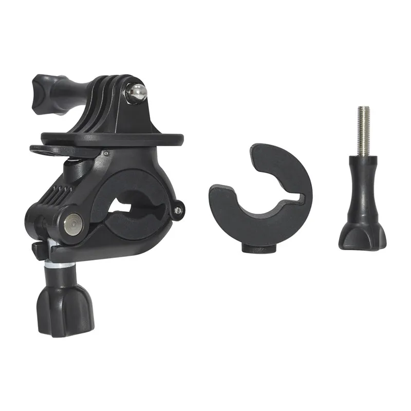 For handlebar clips, mounts for self-propelled mountain bike riding and filming