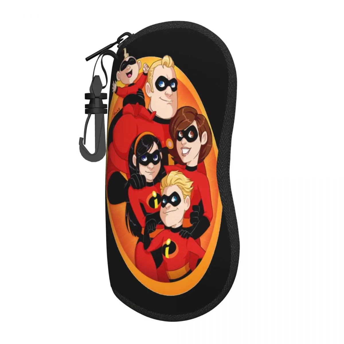 

Пользовательский чехол для очков из фильма «Суперсемейка», женский и мужской мягкий защитный чехол для солнцезащитных очков