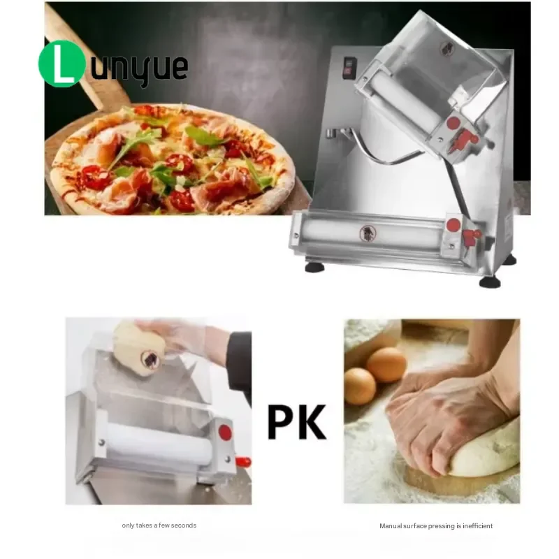 Semi Automatic Noodle Machine Dough Forming Rolling Rubbing Leveling Portable Advanced Food Industry Equipment For Commercial