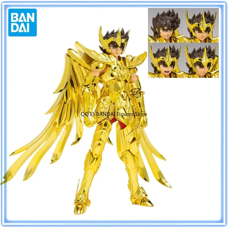 Bandai Origianl SAINT CLOTH MYTH EX SAGITTARIUS SEIYA INHERITOR OF THE GOLD CLOTH Action Figures Model Desktop Decoration