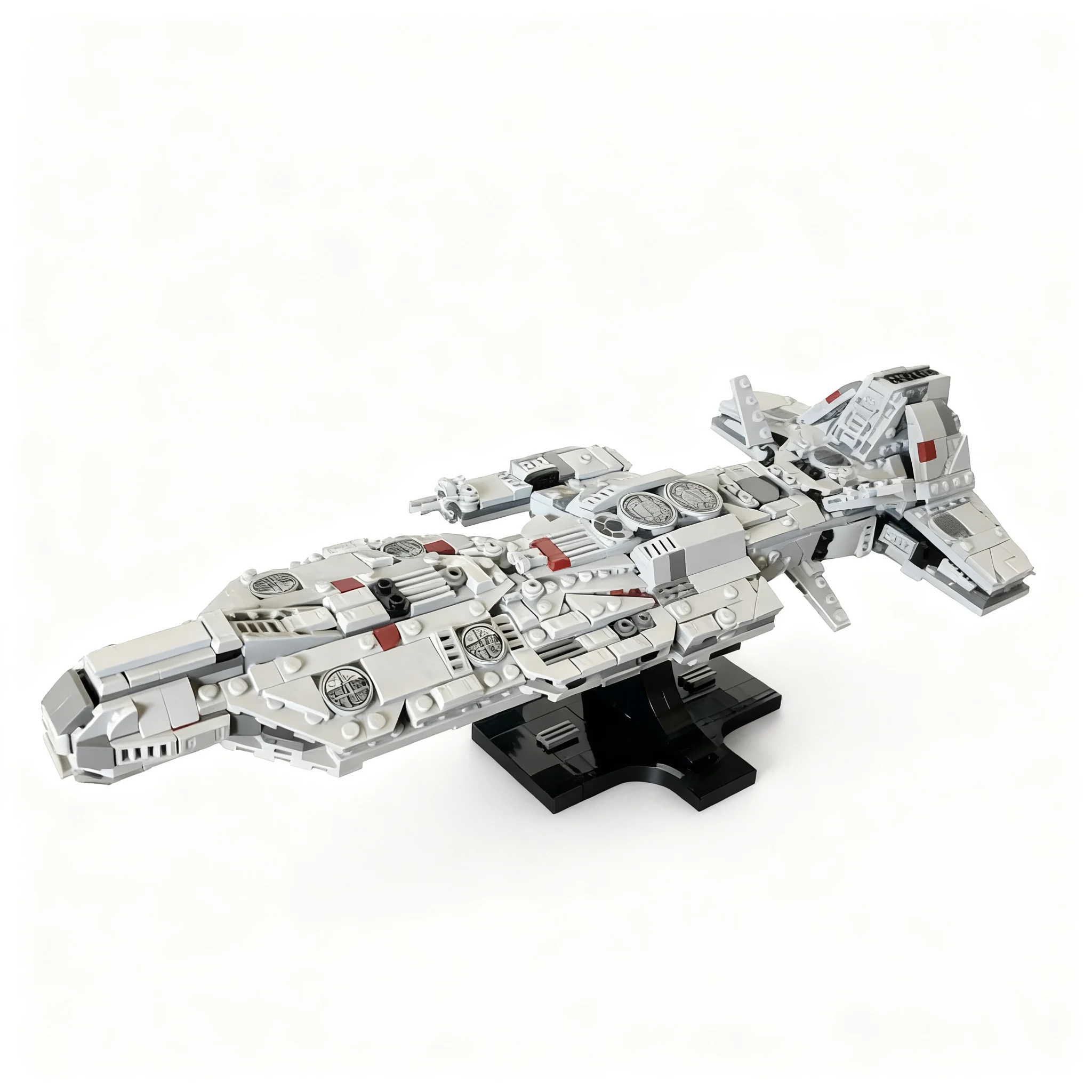 921pcs MOC Icons Stargate Ships 4 Pack Model Building Blocks Toys Construction Christmas Gifts Brick Idea Education Kids DIY