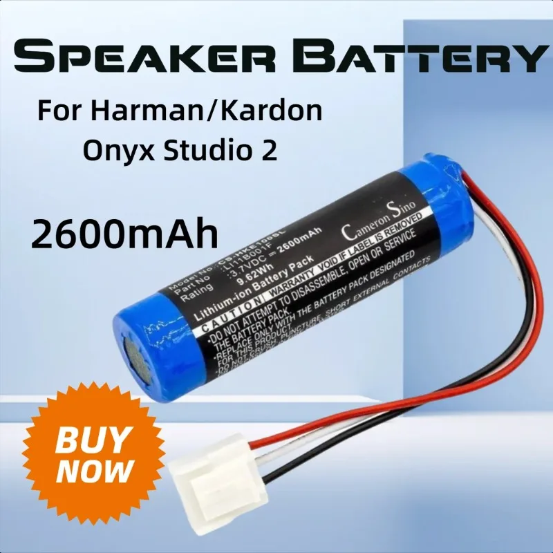 

For Harman/Kardon Onyx Studio 2 Premium Cell 2600mAh Speaker Battery