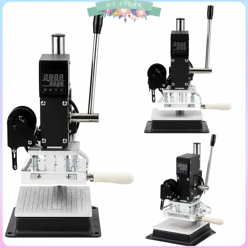 WT-90GS Leather Paper PVC ABS Plastic Desktop Handheld Bronzing Machine Wood Branding Tool for Different Logo