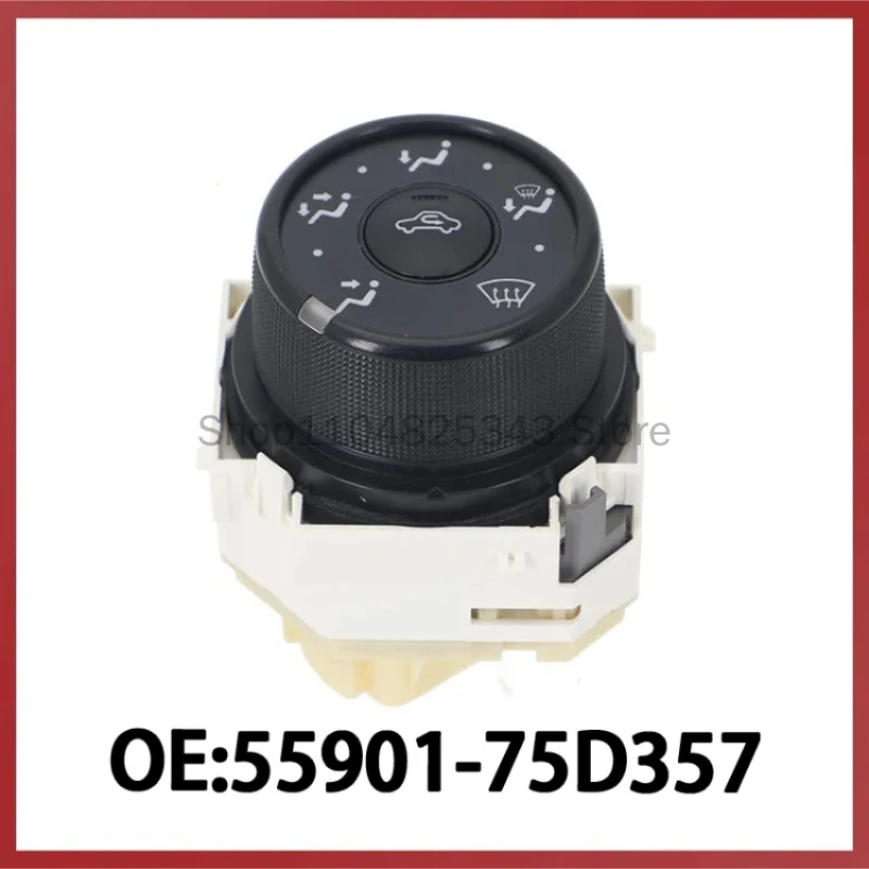 55901-75D357 for Toyota Auto Parts Air Conditioning Control Switch HVAC Knob Mode Switch