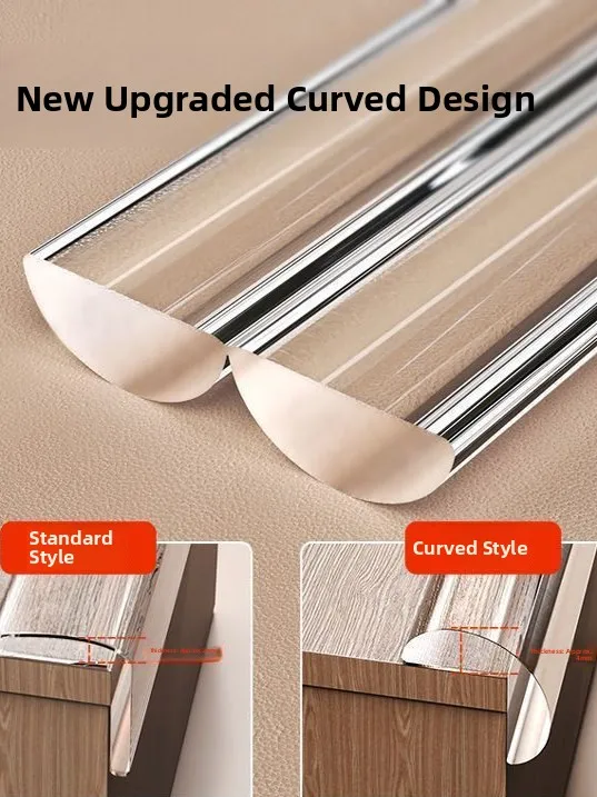 Transparent Child Anti-colion Guard Strip Table  Protection Baby Proofing Furniture Protection Film Environment Friendly