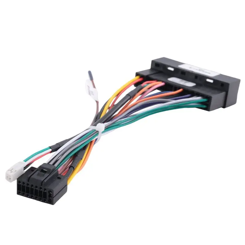 Clear 20X Car Stereo Audio 16 PIN Android Power Wiring Harness Adaptor For KIA Carens K2/K3/K4/K5 IX35 Elantra Sonata