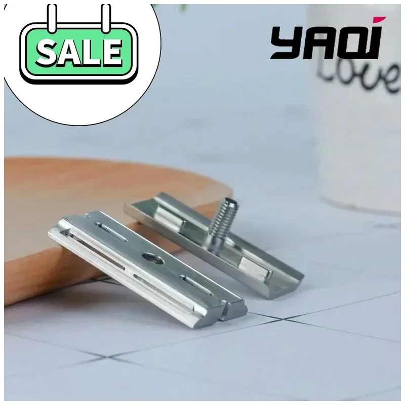Yaqi Safety Razor Head 316 Stainless Steel Beard shaver Wet Shave Tools Tile Collectibles Birthday Gift For Boyfriend