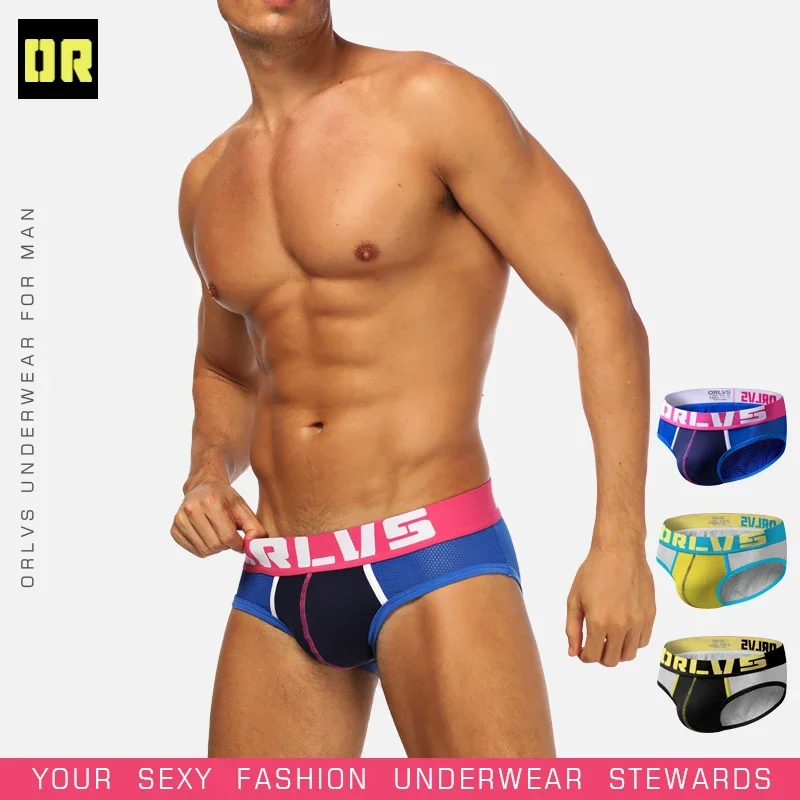 Atmungsaktive Mesh-Slips für Herren, U-konvexer Beutel, elastischer Bund, körperformend, nicht leicht zu rollende Kanten, Sportunterwäsche