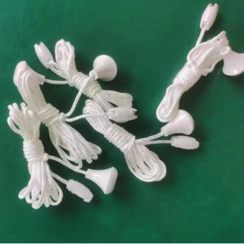 10Pcs Ceiling Switches Pull Cord 1.5m Light Switches Pull Rope Bathroom Light Pull Cord String with Connector Pull best sale