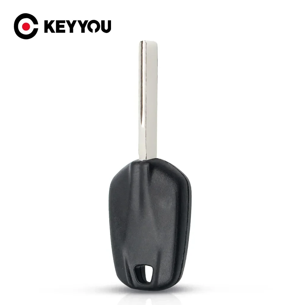 KEYYOU 10PCS NEW Transponder Car Key Case For Peugeot 508 For Citroen New C-Elysee Uncut Remote Key Case Key Shell