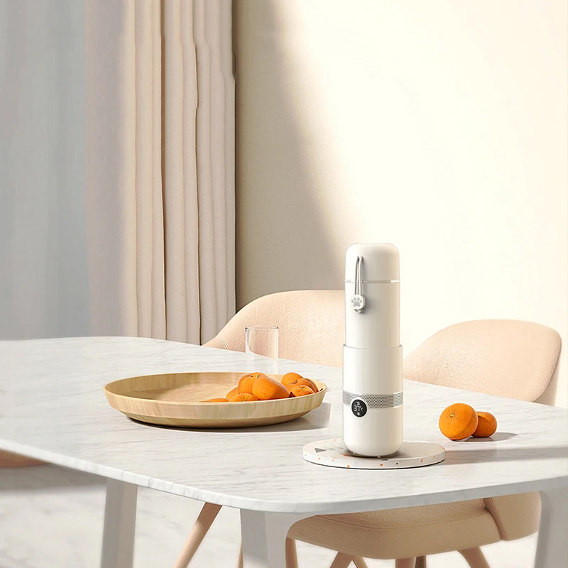 กระติกเก็บความเย็นและอุ่นแบบพกพาถ้วยทำความเย็นรถอย่างรวดเร็วกระติกน้ำอุณหภูมิคงที่กระติกเก็บความเย็นและอุ่นได้ใช้งานได้สองแบบ