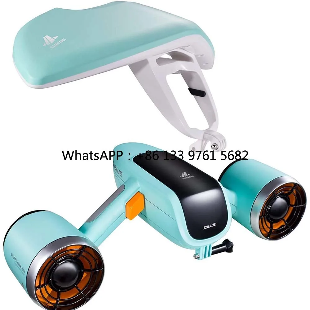 2025 Vendita caldaScooter subacqueo con montaggio ad azione Doppio motore 40M impermeabile per sport acquatici Scuba Diving Pool