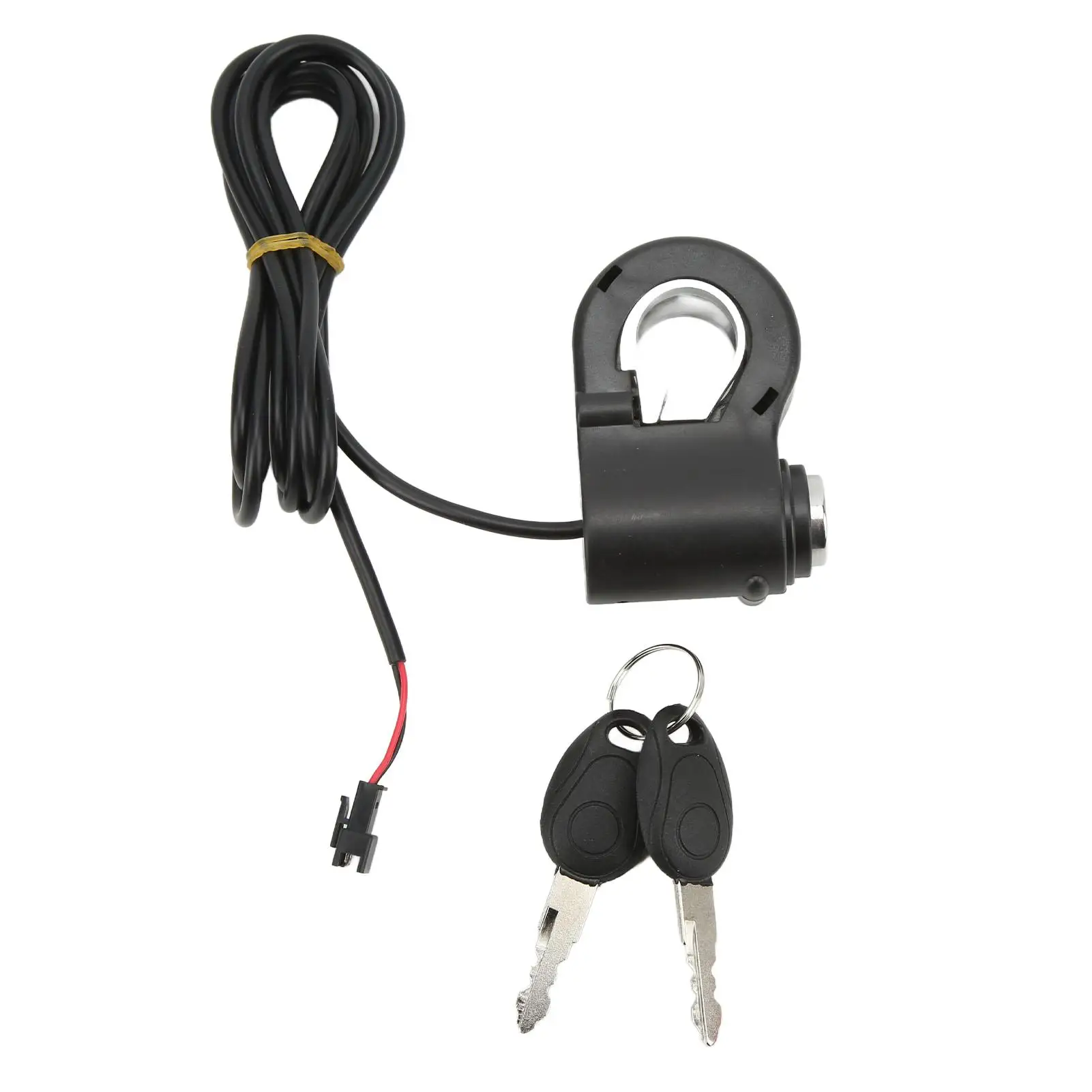 Electric Bike Scooter Thumb Lock Kit with Handlebar Switch - 12/24/36/48V Accessories