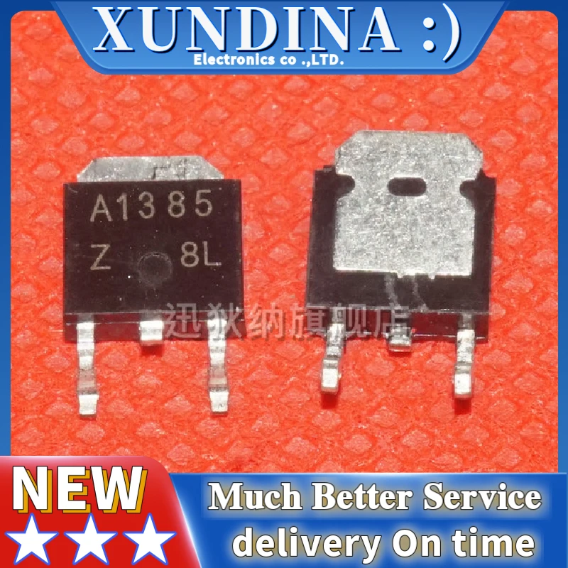 5PCS 2SA1385 A1385  TO252 new and original IC