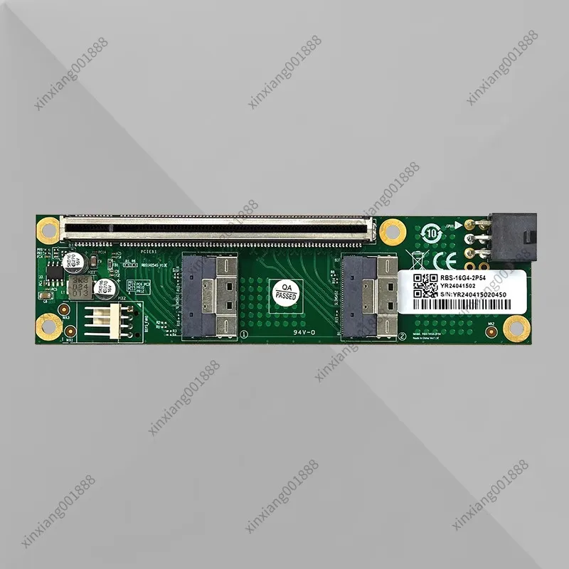 For PCIe 4.0/5.0 x16 to SlimSAS SFF-8654 Backplane, External GPU Expansion Card