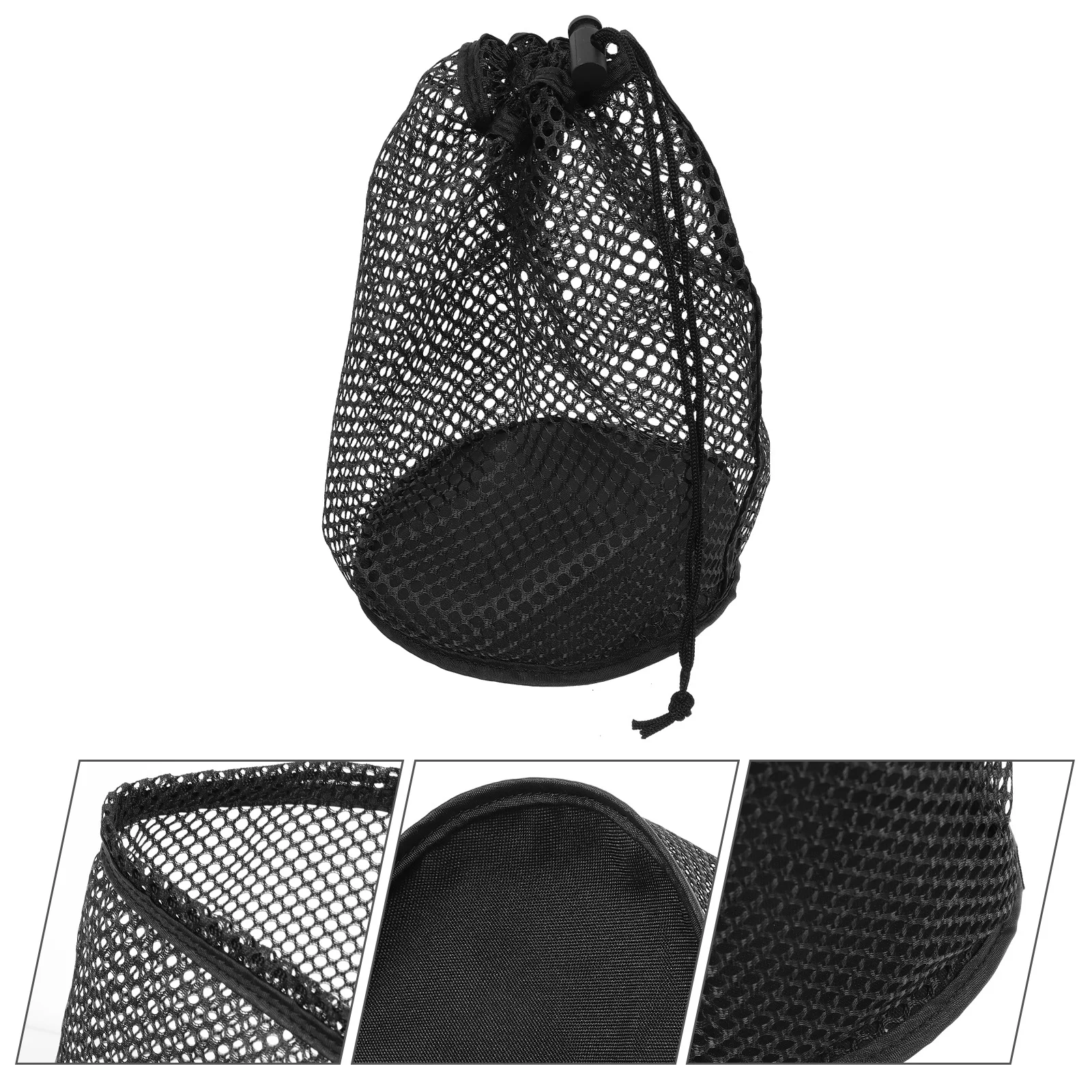 Sac en maille pour balle de Golf, sac de rangement pour sélecteur de balle à cordon de serrage en Nylon pour équipement de sport de Tennis, pochette de Tennis en Nylon