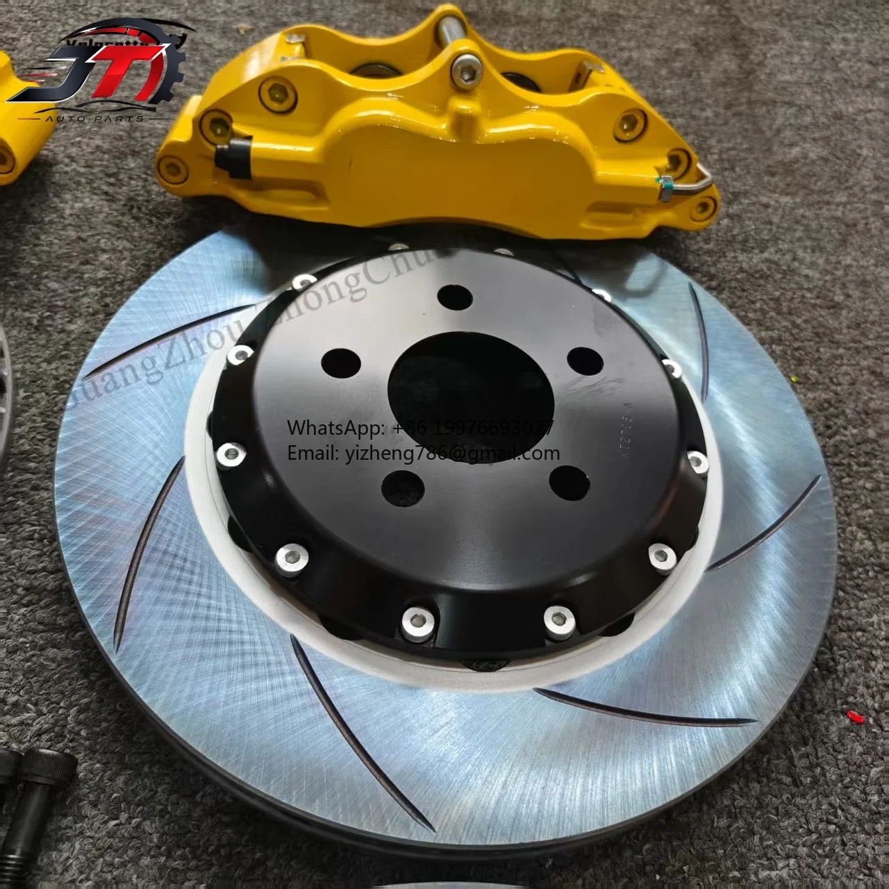 New style Brake Accessories Kit 5200 4-pot 300mm Brake Disc Brake Caliper Kit for Abarth 500 for Hyundai Elantra for Audi A3 for