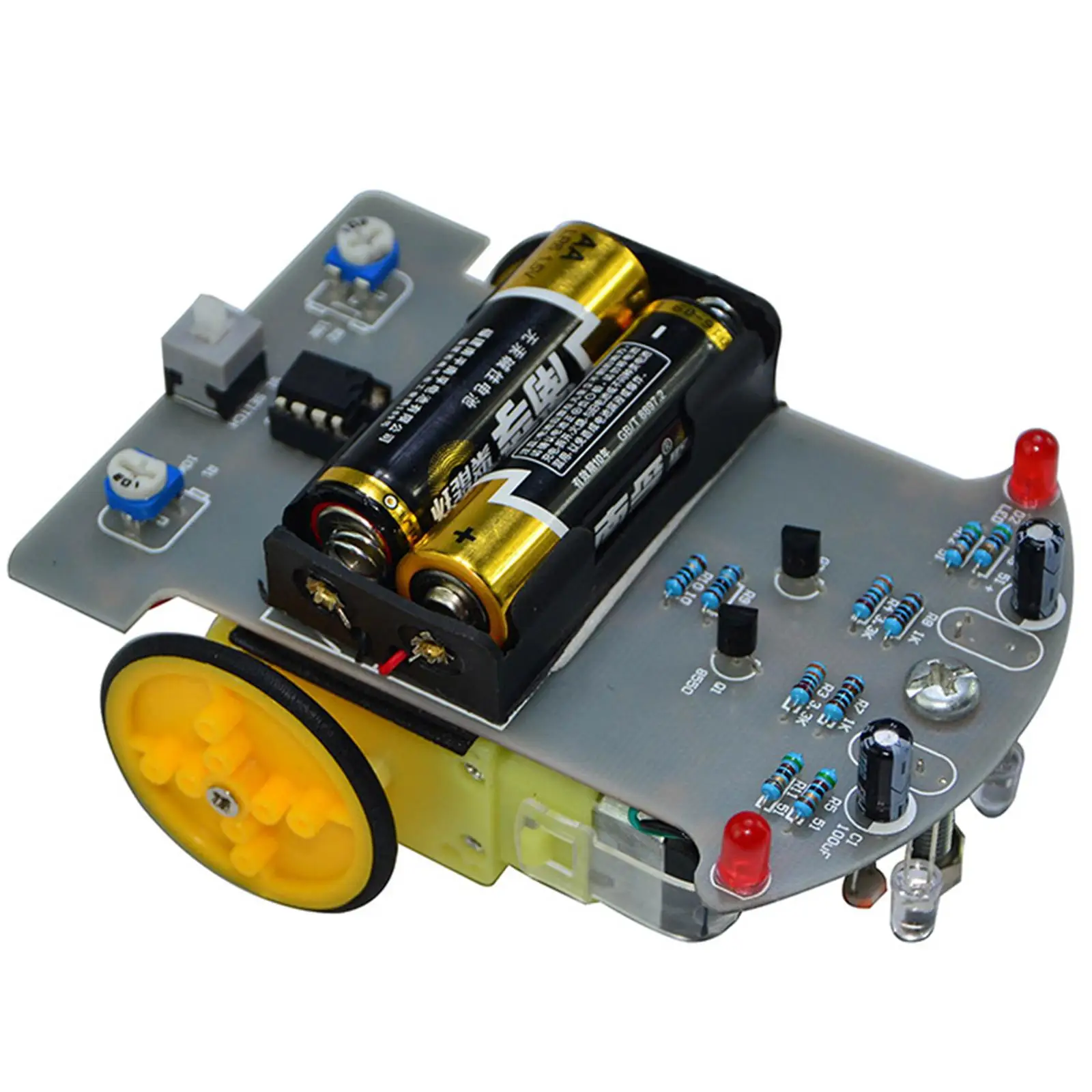 Line Following Car, Intelligent Assemble Kit Soldering, Following Robot