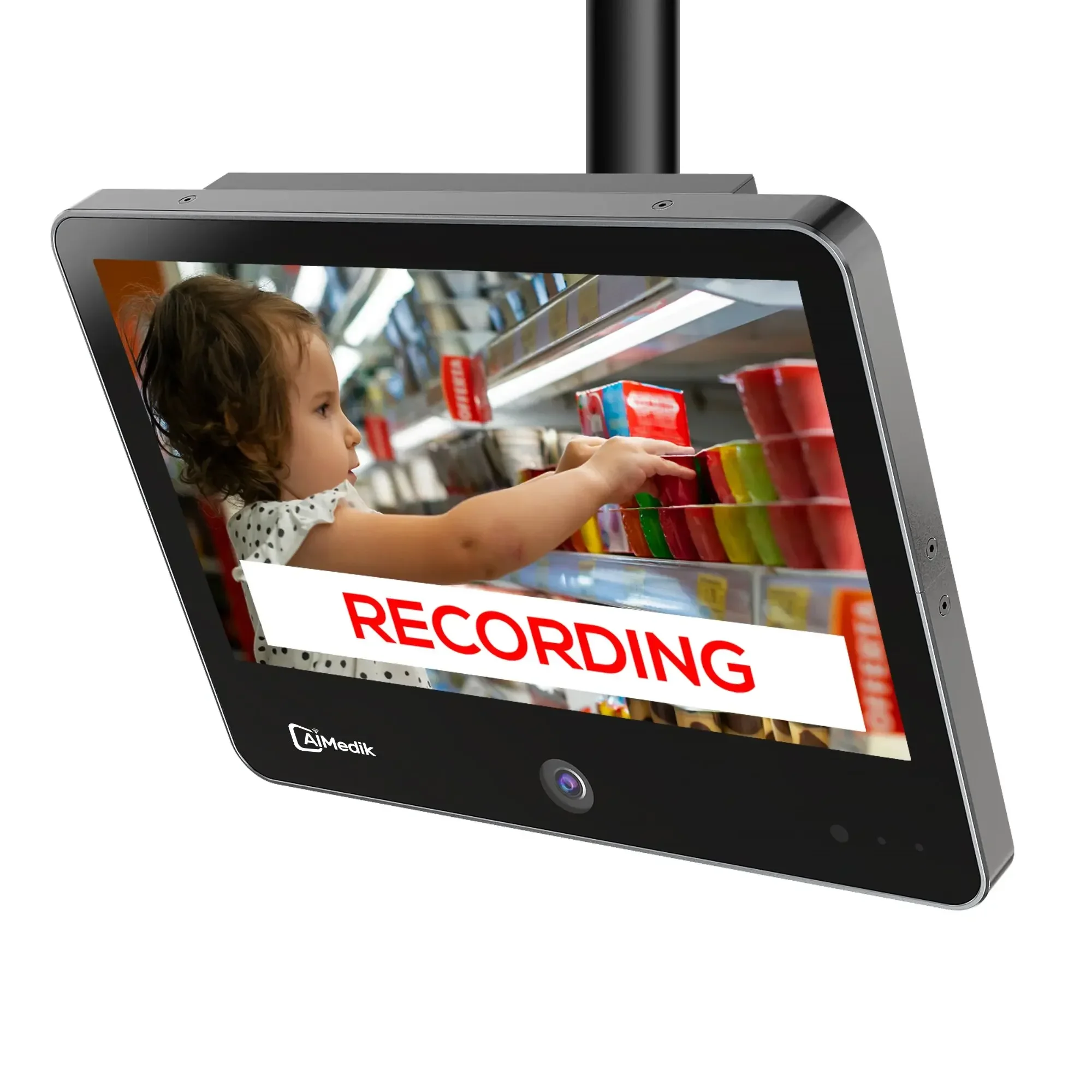 New AIMEDIK 13.3-inch Full HD IP Public View Surveillance Video Recording Monitor