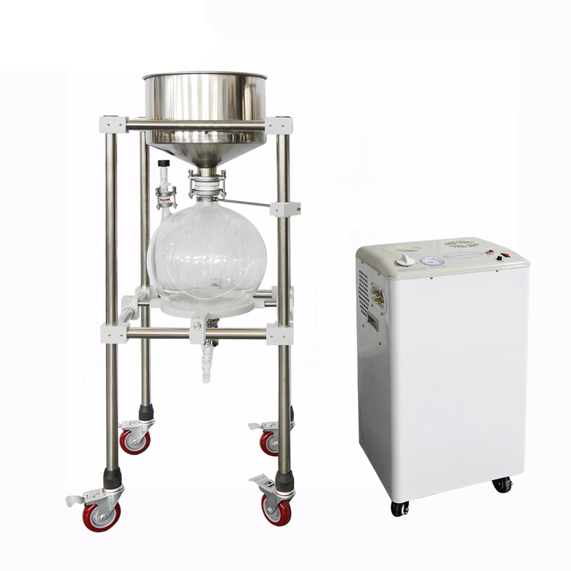 

Hot New 50L Nutsch Filter Apparatus Stainless Steel Mesh Filter Machine for Industrial Tallow Filtration