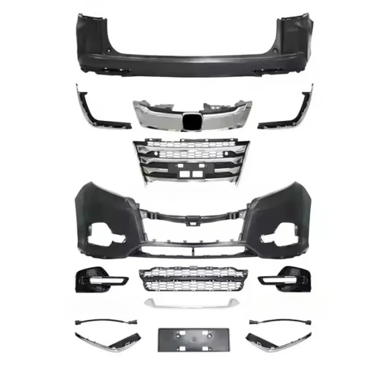 

Osey 2014-2018 Sport Body Kit Upgr Car Auto LED Front & Rear Bumper Grille New Condition