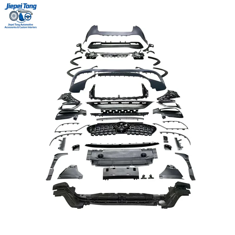 

for PP Plastic 450 Front Rear Bumper Body Kit GLE63 Style W167 Gle 350 4matic Parts